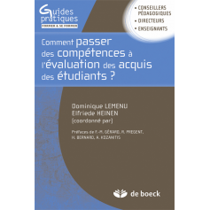 Comment passer des compétences à l'évaluation des acquis des étudiants ?