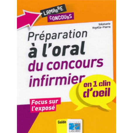 Préparation à l'oral du concours infirmier