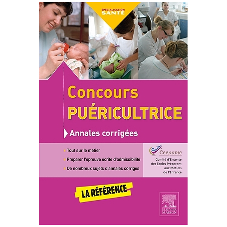 Concours puéricultrice : annales corrigées