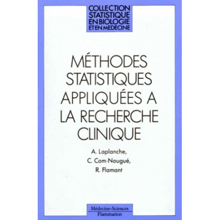 Méthodes statistiques appliquées à la recherche clinique