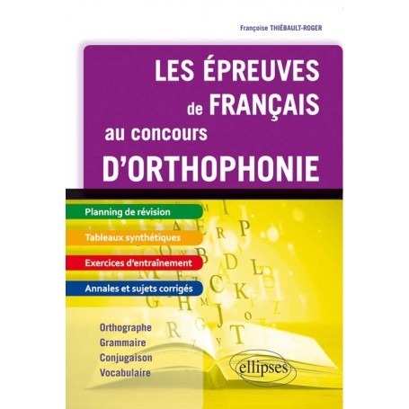 Les épreuves de français au concours d'orthophonie