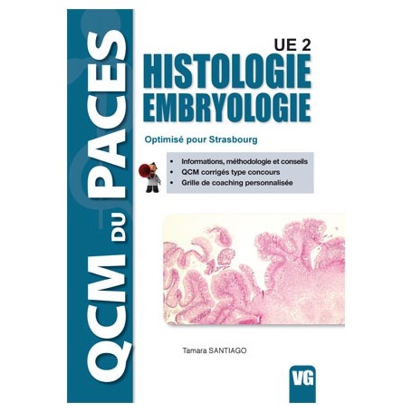 Histologie, embryologie UE2 - Strasbourg