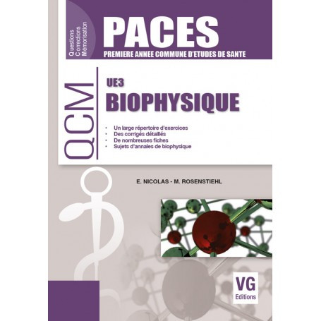 Biophysique UE3