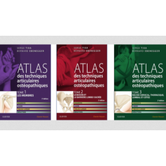 Atlas des techniques articulaires ostéopathiques - Pack 3 tomes