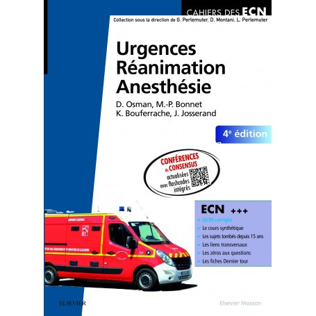 Urgences, réanimation, anesthésie