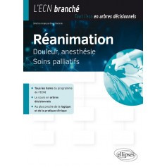 Réanimation, douleur, anesthésie, soins palliatifs