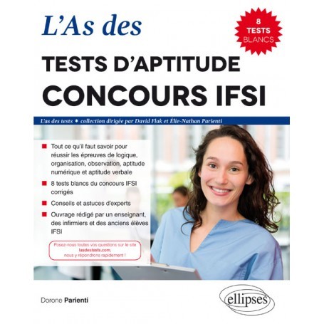 Concours IFSI : l'As des tests d'aptitude