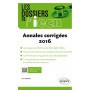 Annales corrigées 2016