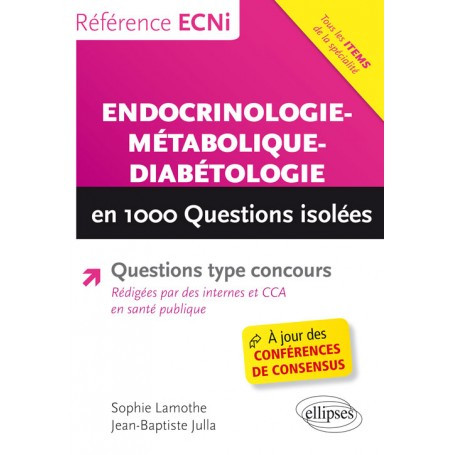 Endocrinologie métabolique, diabétologie