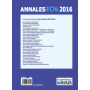 Annales ECNi 2016