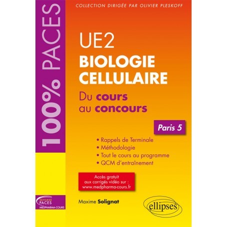 Biologie cellulaire UE2 - Paris 5
