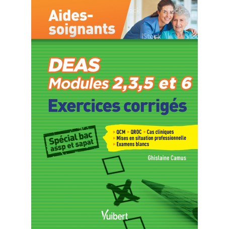 Modules 2,3,5 & 6 - Exercices corrigés pour les aides-soignants