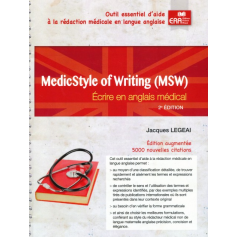 MEDICSTYLE OF WRITING (MSW) ECRIRE EN ANGLAIS MEDICAL