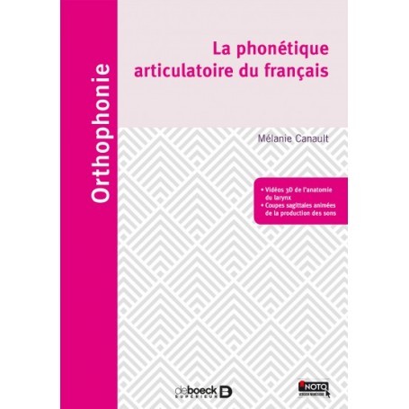 La phonétique articulatoire du français