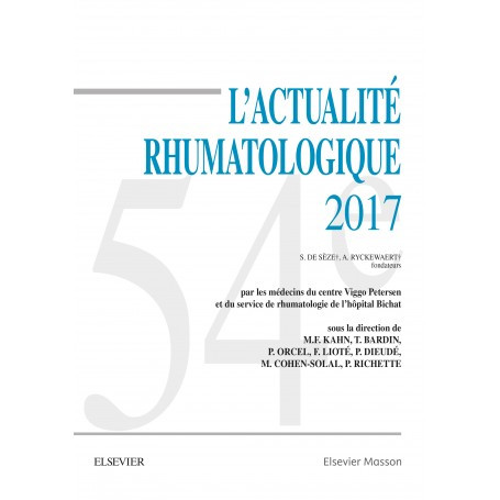 L'actualité rhumatologique 2017