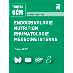 Endocrinologie, nutrition, rhumatologie, médecine interne