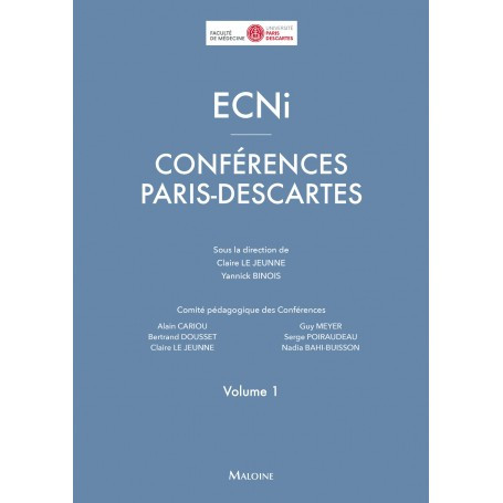 ECNi : conférences Paris Descartes 2016-2017, volume 1