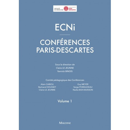 ECNi : conférences Paris Descartes 2016-2017, volume 1