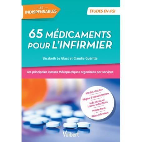 65 médicaments pour l'infirmier