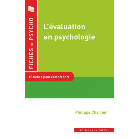 L'évaluation en psychologie